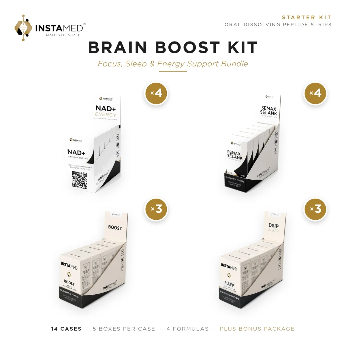 Brain Boost Kit — InstaMed starter kit contents